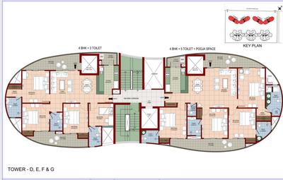 Project Image of 999.0 - 2313.0 Sq.ft 2 BHK Apartment for buy in Vyom Organic Golf Homes