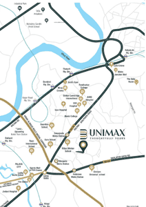 Project Image of 398.26 - 546.38 Sq.ft 1 BHK Apartment for buy in Growmore Unimax Life Nova And Aura