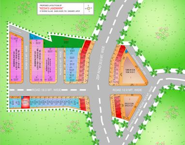 Project Image of 495.68 - 4373.27 Sq.ft Residential Plot Plot for buy in Kedia Landmark III
