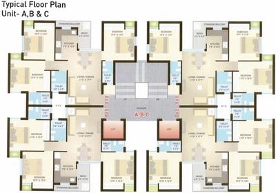 Project Image of 708.59 - 714.4 Sq.ft 3 BHK Apartment for buy in VCG Vrindavan City