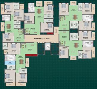 Project Image of 1333.0 - 1747.0 Sq.ft 3 BHK Apartment for buy in Aaliya Hemu Residency