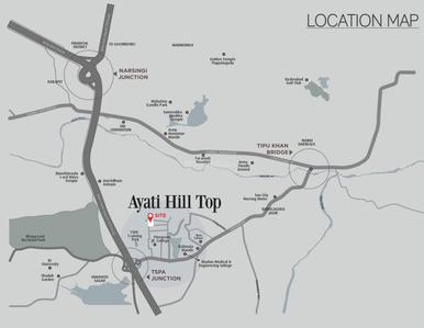 Project Image of 1588.0 - 1642.0 Sq.ft 3 BHK Apartment for buy in Ayati Hill Top
