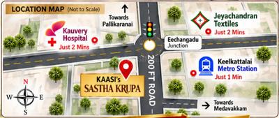 Project Image of 0.0 - 1518.0 Sq.ft 3 BHK Apartment for buy in Kaasi Sastha Krupa
