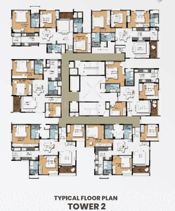 Project Image of 1340.0 - 1605.0 Sq.ft 3 BHK Apartment for buy in Apple Aroma