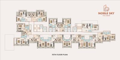 Project Image of 308.06 - 640.45 Sq.ft 1 BHK Apartment for buy in Paradise Noble Sky