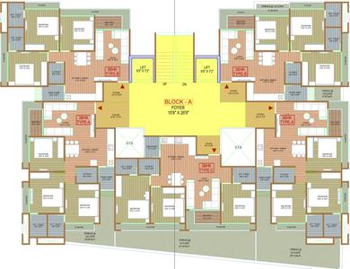 Project Image of 576.3 - 782.11 Sq.ft 2 BHK Apartment for buy in Griham Orchid