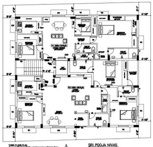 Project Image of 643.0 - 1553.0 Sq.ft 2 BHK Apartment for buy in Sri Pooja Nivas