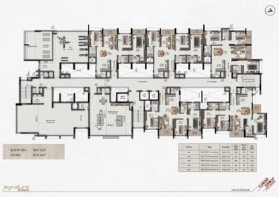 Project Image of 1600.0 - 1690.0 Sq.ft 3 BHK Apartment for buy in Signature Premier
