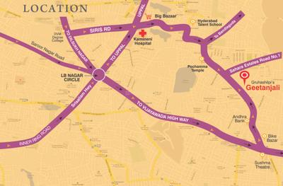 Project Image of 795.0 - 1282.0 Sq.ft 2 BHK Apartment for buy in Gruhashilpis Geetanjali
