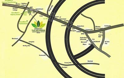 Project Image of 1350.0 - 2250.0 Sq.ft Residential Plot Plot for buy in Green Tulasi Pride