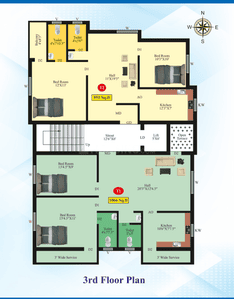 Project Image of 951.0 - 1066.0 Sq.ft 2 BHK Apartment for buy in Crown INBA Flats