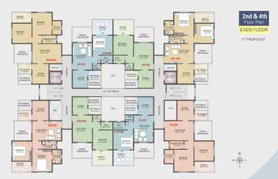 Project Image of 380.29 - 560.15 Sq.ft 1 BHK Apartment for buy in MKR Bhagirati Gloria