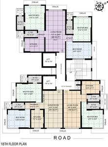 Aditya Brindavan Silverpark CHS Cluster Plan 1
