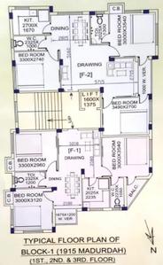 Project Image of 1153.0 - 1214.0 Sq.ft 3 BHK Apartment for buy in Oiendrila Moni Star