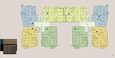 Project Image of 1407.0 - 1550.0 Sq.ft 3 BHK Apartment for buy in Pushpanjali Shree Sai Residency