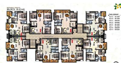 Project Image of 1250.0 - 1698.0 Sq.ft 2 BHK Apartment for buy in Avis Deepanjali Height