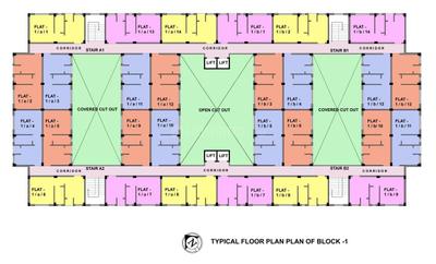 Project Image of 466.0 - 932.0 Sq.ft 1 BHK Apartment for buy in BGA Amrita Abashan 2