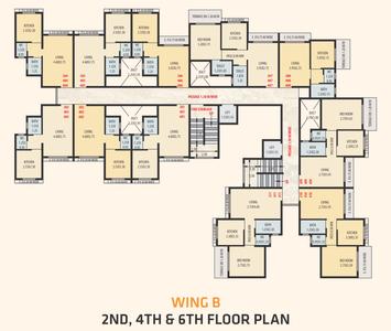 Project Image of 204.0 - 320.0 Sq.ft 1 RK Apartment for buy in Seven Hill Sky Avenue Wing A And B