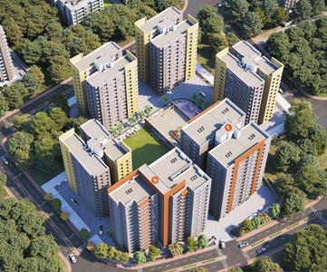 Soham Residency Phase II Building A And F Elevation 1