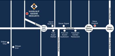 Project Image of 379.0 - 394.6 Sq.ft 2 BHK Apartment for buy in Dilipbhai Sankalp Siddh Heights