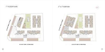 Project Image of 1064.01 - 1421.91 Sq.ft 3 BHK Apartment for buy in Satvaraj Satva Prime