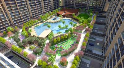 Project Image of 764.24 - 1103.3 Sq.ft 2 BHK Apartment for buy in Kumar Palmspring Towers A8 A12 And B1