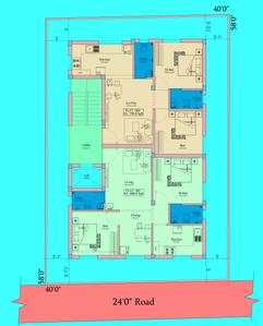 Project Image of 795.0 - 840.0 Sq.ft 2 BHK Apartment for buy in Sheltorsix MS Swastika