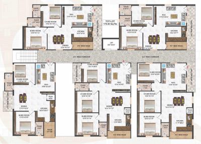 Project Image of 1220.0 - 1540.0 Sq.ft 2 BHK Apartment for buy in Bommarillu Brindavan