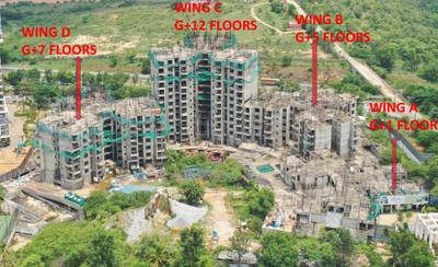 Project Image of 1404.0 - 1894.0 Sq.ft 2 BHK Apartment for buy in Puravankara Park Hill Wing B