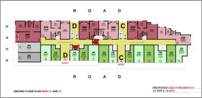 Project Image of 299.99 - 599.98 Sq.ft Studio Studio Apartment for buy in Green Home Arjun Residency