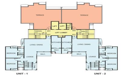 Project Image of 1547.0 - 4608.0 Sq.ft 2 BHK Apartment for buy in Ansal Orchard Greens