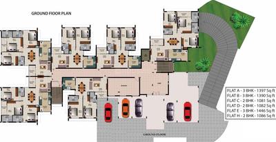 Project Image of 1081.0 - 1446.0 Sq.ft 2 BHK Apartment for buy in Coral Sanrock Heritage