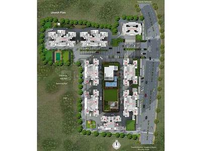 Project Image of 509.0 - 870.0 Sq.ft 2 BHK Apartment for buy in Paranjape Azure B