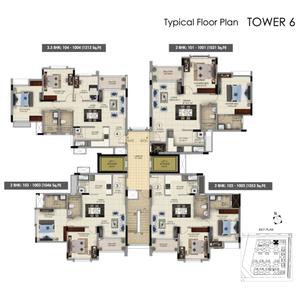 Project Image of 490.0 - 2983.0 Sq.ft 1 BHK Apartment for buy in Sattva Anugraha