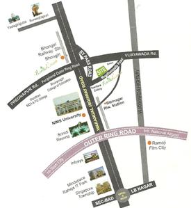 Vikhyath Haritha Vanam Location Plan 1