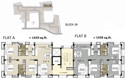 Project Image of 1214.0 - 1517.0 Sq.ft 2 BHK Apartment for buy in Sanjeeva Shree