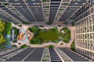 Project Image of 612.36 - 698.79 Sq.ft 2 BHK Apartment for buy in The Amber