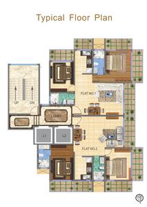 Project Image of 581.04 - 766.93 Sq.ft 2 BHK Apartment for buy in Sanghvi Estella