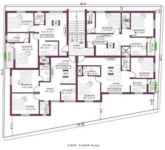 Project Image of 492.0 - 1151.0 Sq.ft 1 BHK Apartment for buy in MM Subhamm