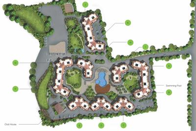 Project Image of 0.0 - 778.0 Sq.ft 2 BHK Apartment for buy in Clover Casablanca Phase II