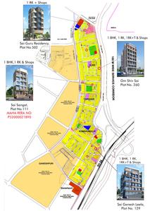 Hezal Om Shiv Sai Location Plan 1