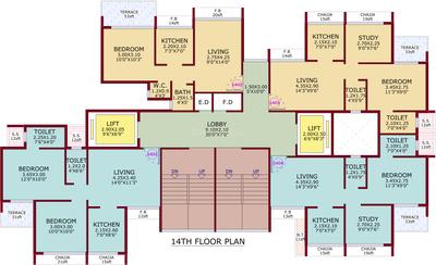 Project Image of 705.0 - 1050.0 Sq.ft 1 BHK Apartment for buy in City Century One