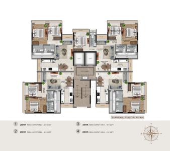 Project Image of 384.0 - 781.0 Sq.ft 1 BHK Apartment for buy in Metro Devbhoomi