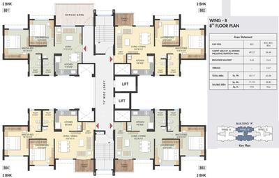 Project Image of 533.0 - 829.0 Sq.ft 2 BHK Apartment for buy in Samraat Nucleus Project 01