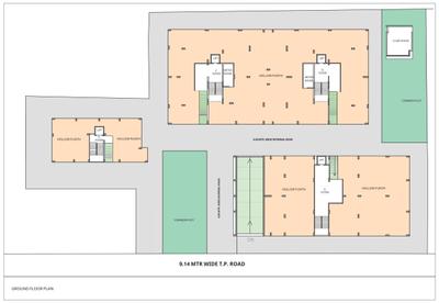 Project Image of 865.31 - 1579.6 Sq.ft 3 BHK Apartment for buy in Shreeji Samipya