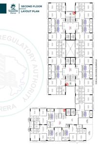 Project Image of 626.03 - 666.72 Sq.ft 2 BHK Apartment for buy in Swastik Elenza