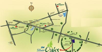 Project Image of 922.0 - 1264.0 Sq.ft 2 BHK Apartment for buy in BM Silver Oaks