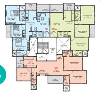 Project Image of 1132.0 - 2049.0 Sq.ft 3 BHK Apartment for buy in Signet Arohini CHS