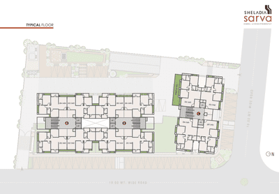 Project Image of 779.74 - 789.86 Sq.ft 3 BHK Apartment for buy in Sheladia Sarva