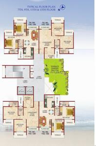 Project Image of 1060 Sq.ft 2 BHK Apartment / Flat for sale in Ulwe for Rs. 12100000